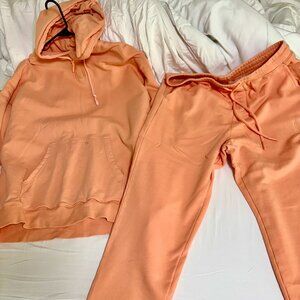 Men's Large Peach Overtime Matching Set